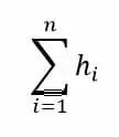 Formula de la frecuencia relativa acumulada